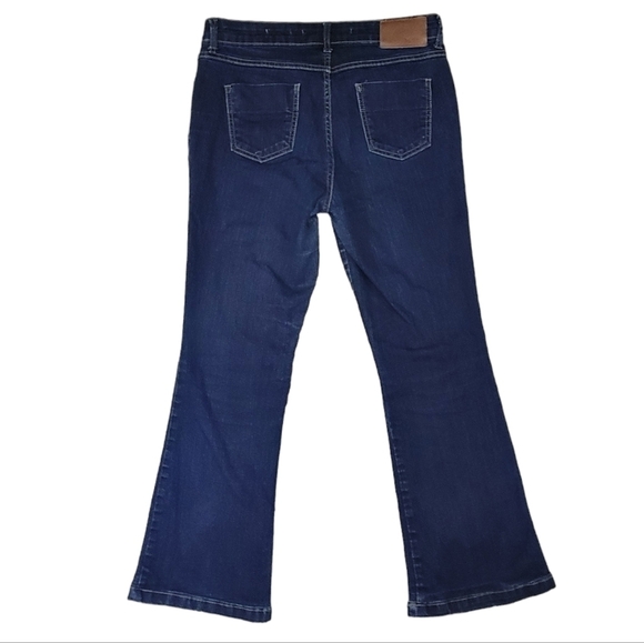 Hering Est 1880 Womens Vintage Dark Wash Boot Cut Jeans Size 32 🖤 - Picture 3 of 13